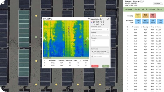 solar panel cleaning inspections and surveying