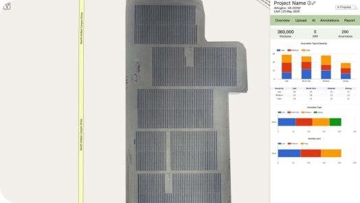 solar panel cleaning inspections and surveying