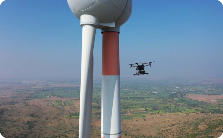 wind turbine inspection and surveying